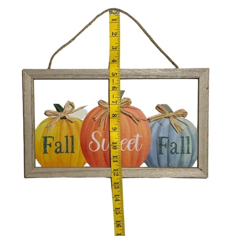 Wall Hanging Fall Autumn Halloween Thanksgiving Modern Farmhouse Decor - Picture 5 of 16